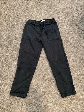 Cotton On  womens Black Relaxed Drawstring Joggers.